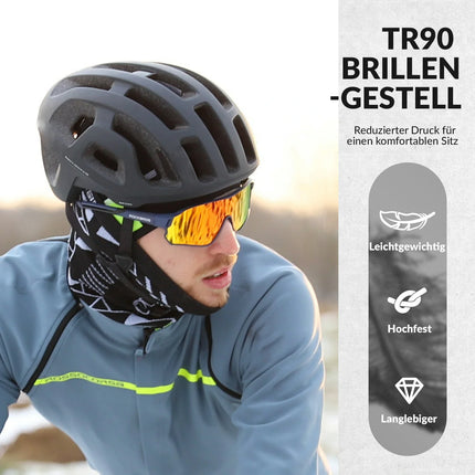 Federleichte Polarisierte Fahrradbrille (UV400)