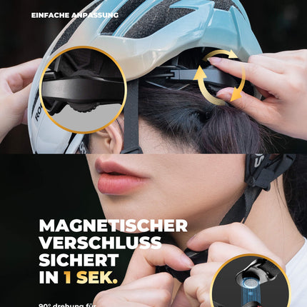 Fahrradhelm mit Verstärkungsrahmen 58-62cm