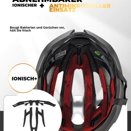 Fahrradhelm mit Verstärkungsrahmen 58-62cm