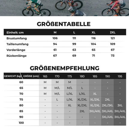 Fahrradjacke mit Reflexelementen Atmungsaktiv & Praktisch Herren
