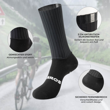 Fahrradsocken Atmungsaktive Kompressionssocken