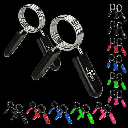 28 mm - Federverschlüsse für Kurz- und Langhantelstangen - verchiedene Farben - C.P. Sports