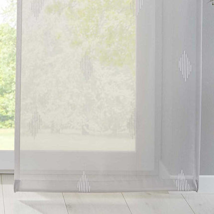 Flächenvorhang »Bitlis« Voile Jacquard Musterung  Schiebegardine Raumteiler Wohnzimmer 202080
