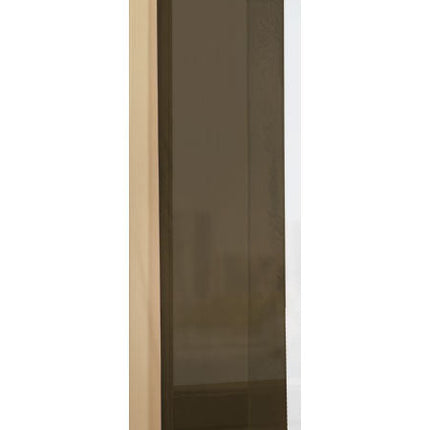 Flächenvorhang Schiebegardine Voile Uni transparent mit Paneelwagen und Beschwerungsstange 80600