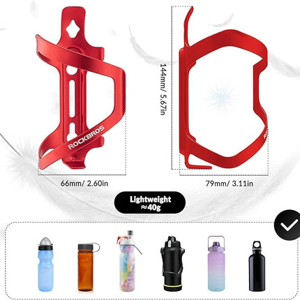 Flaschenhalter Fahrrad Getränkehalter Trinkflaschenhalter Aluminiumlegierung ca. 40g