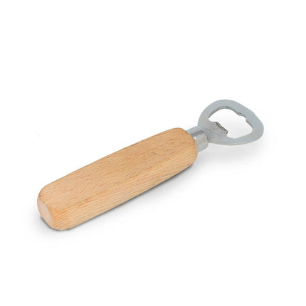 Flaschenöffner aus Holz mit Gravur - Personalisiert mit Namen - Geschenke für Männer