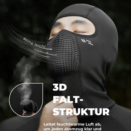 Fleece-Sturmhaube Winter Atmungsaktive Balaclava Skimaske