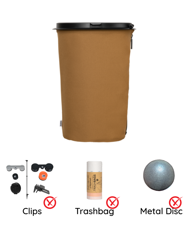 The Flextrash Waste Bin - Large 9 liters - Portable for Vanlife
