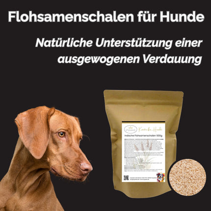 Flohsamenschalen Hund 500g