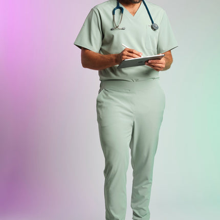 Active Scrub Top "Pete" – Green