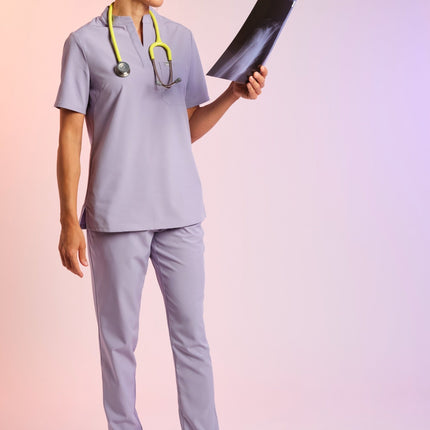 Active Scrub Top "Jackie" – Violet