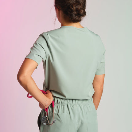 Active Scrub Top "Serena" – Green