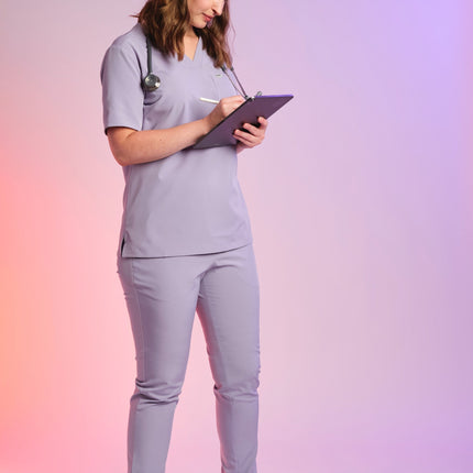 Active Scrub Top "Serena" – Violet