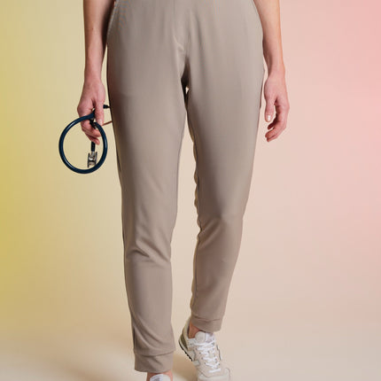 Active Scrub Pants "Tessa" – Beige