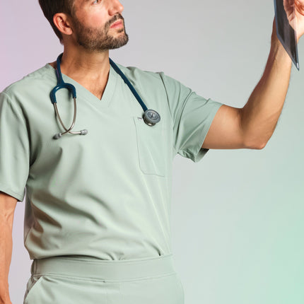 Active Scrub Top "Pete" – Green