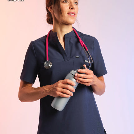 Active Scrub Top "Jackie" – Blue