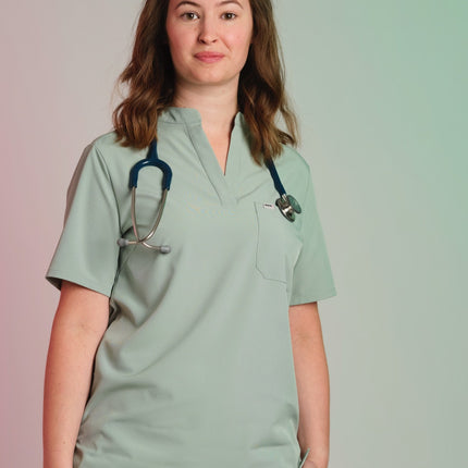 Active Scrub Top "Jackie" – Green