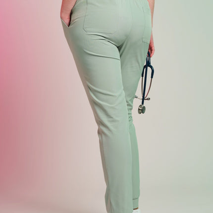 Active Scrub Pants "Tessa" – Green