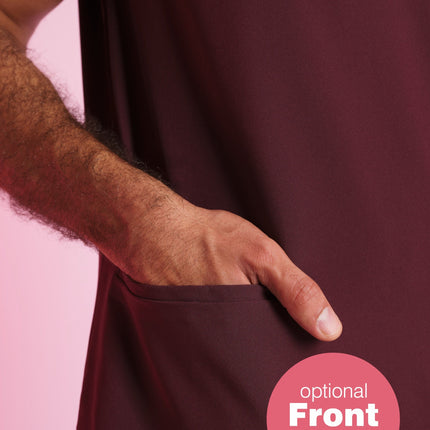 Active Scrub Top "Pete" – Bordeaux