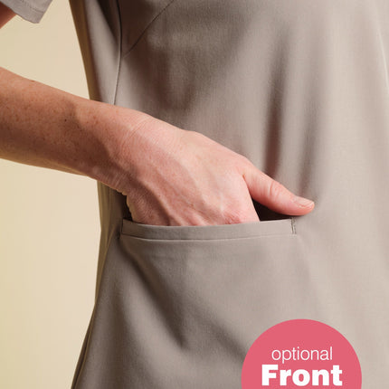 Active Scrub Top "Serena" – Beige