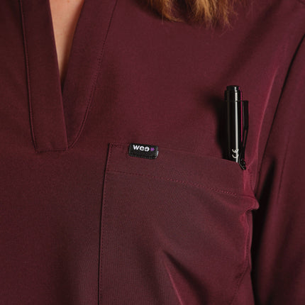 Active Kasack "Jackie" – Bordeaux