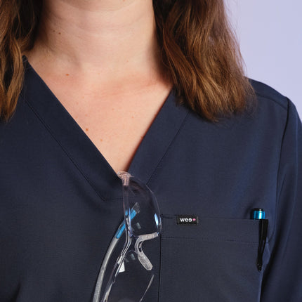 Active Scrub Top "Serena" – Blue