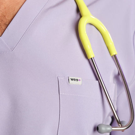 Active Scrub Top "Pete" – Violet