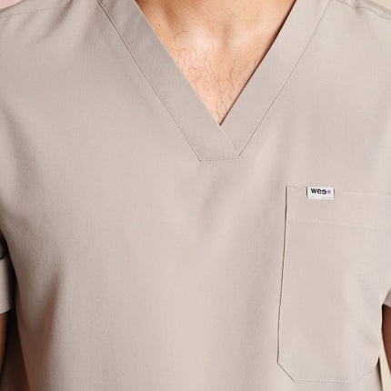 Active Scrub Top "Pete" – Beige