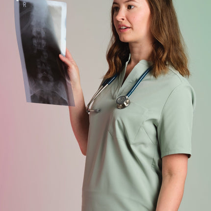 Active Scrub Top "Jackie" – Green