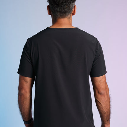 Active Scrub Top "Pete" – Black