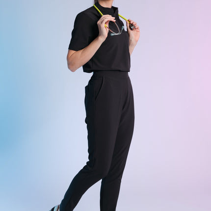 Active Scrub Pants "Tessa" – Black