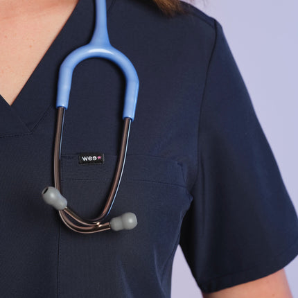 Active Scrub Top "Serena" – Blue