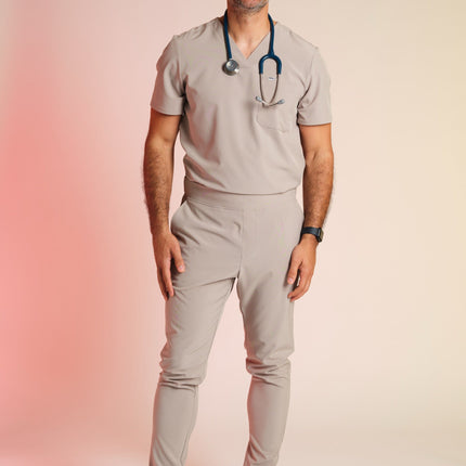 Active Scrub Pants "Louis" – Beige