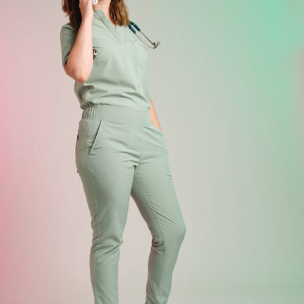 Active Scrub Pants "Tessa" – Green