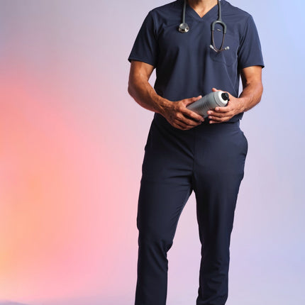 Active Scrub Pants "Louis" – Blue