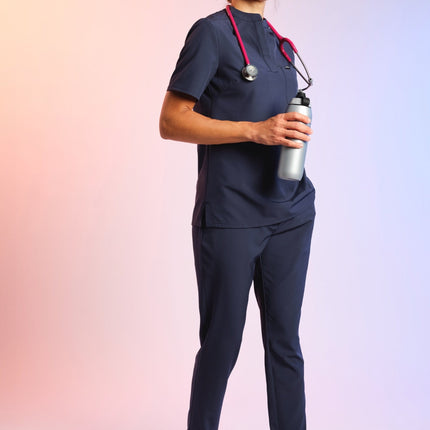 Active Scrub Pants "Tessa" – Blue