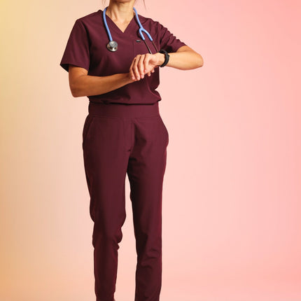 Active Hose "Tessa" – Bordeaux