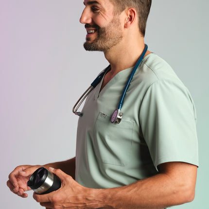Active Scrub Top "Pete" – Green