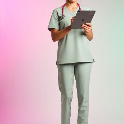Active Scrub Pants "Tessa" – Green
