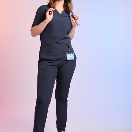 Active Scrub Pants "Tessa" – Blue