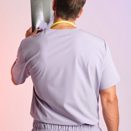 Active Scrub Top "Pete" – Violet