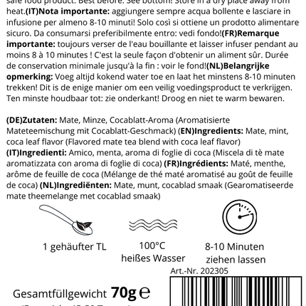 Fresh Mint (Mate de Coca + Minze)