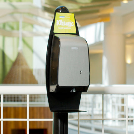 Kimberly-Clark Professional™ Elektronischer Waschlotionen Ständer - Ständer / Schwarz - 1 Dispenser | Karton (1 Spender)