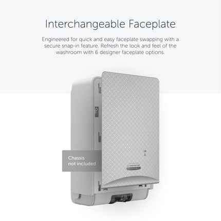 Kimberly-Clark Professional™ Icon™ Dispenser Faceplate - eSkinCare / 20.32 cm x 27.30 cm x 3.81 cm