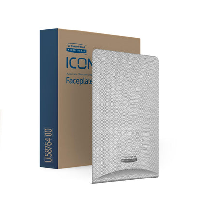 Kimberly-Clark Professional™ Icon™ Dispenser Faceplate - eSkinCare / 20.32 cm x 27.30 cm x 3.81 cm