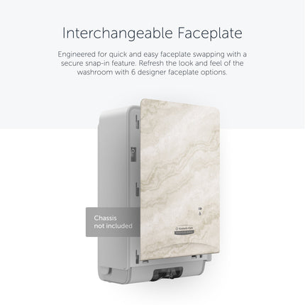 Kimberly-Clark Professional™ Icon™ Dispenser Faceplate - eSkinCare / 20.32 cm x 27.30 cm x 3.81 cm