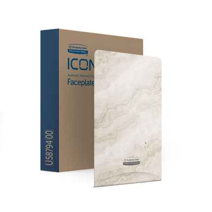 Kimberly-Clark Professional™ Icon™ Dispenser Faceplate - eSkinCare / 20.32 cm x 27.30 cm x 3.81 cm