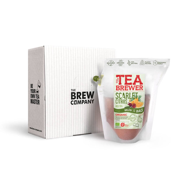 Scarlet Citrus Teabrewer – Rooibos Tee mit Zitrus & Hibiskus