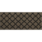 Beige Schwarz / LxB 120x50 cm