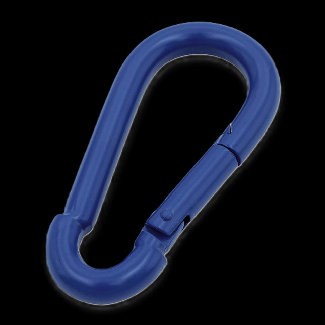 80 mm x 8 mm Karabinerhaken - Gewichtsbelastung bis zu 250 kg! C.P. Sports - G39